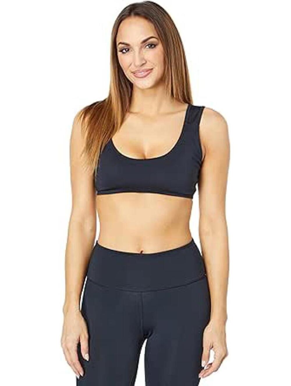 FP Movement by Free People Black Rebound Mini Sports Bra Size M